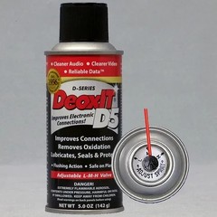 Caig DeoxIT D5S-6 D5 5% Spray Contact Cleaner 5 Ounce/142g Can 11333303