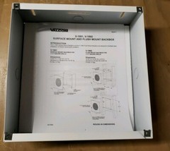 Valcom V-1992 Flush Mount Speaker Back Box Enclosure 1Z-1597-A9