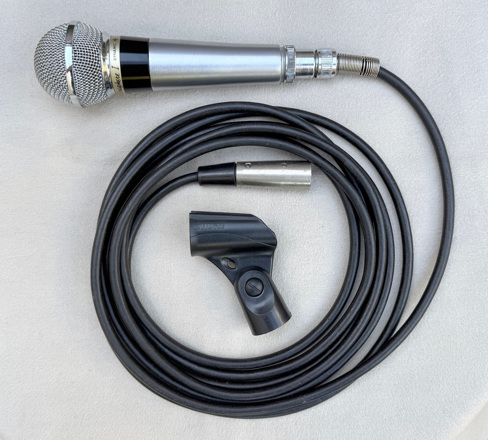 Original Shure 565 Unisphere I Dynamic Vocal Microphone Made in USA