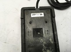 VFP-1-25 Single Piano-Style Sustain Pedal with Polarity Switch Made in Italy EUC