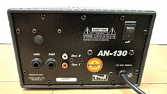 Anchor AN-130 30W Portable PA Speaker RCA 1/4 inch Jacks Line Mic Input Tested