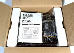🔥【MINTY in BOX】Tascam DP-02 Portastudio 8-Track Mixer/CD Recorder~XLR💥GUARANTY