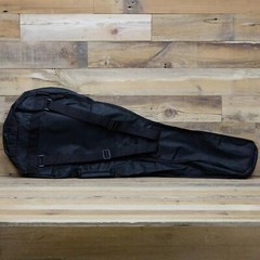 Black Fender Thin Backpack Style Electric Guitar Gig Bag w/ Logo