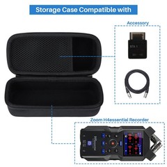 Hard Shell Storage Case, Travel, fits Zoom H4essential Recorder, Audio, Mic