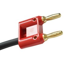 Seismic Audio 3ft Banana to 1/4″ Female Speaker Patch Cable SABQ3-1