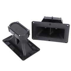 Wide Dispersion Horn Tweeter Dual Drive Ceramic High Sensitivity Piezoelectr Fit