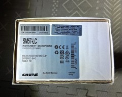 Shure SM57 Cardioid Dynamic Instrument Microphone. BRAND NEW✅️