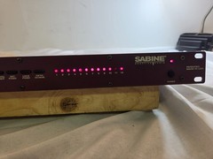 Sabine FBX1020 Plus Feedback Exterminator ClipGuard Rackmount Processor Tested