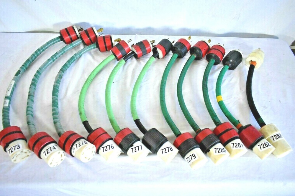 BRYANT 1.5FT 30A 125V MALE TO FEMALE POWER CABLE #7273 – #7283 (ONE)