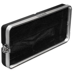 Lightweight 4 Space Mid-Size ABS Rack Case – 4U PA DJ Medium Depth Rack Case