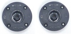 (2)Two Original Neutrik NL4MPRXX Female SpeakON Connectors- Round Config..