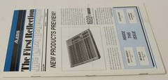 ALESIS First Reflection – Spring 1989 Vol 2, No 1 Studio Electronics Newsletter