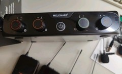 4-Channel Wireless Microphone System, UHF Compact Cordless Mic Set MWM-41-4B