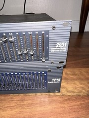 DBX 1215 Graphic EQ Equalizer And DBX 2031 Equalizer/Limiter Power Tested Only