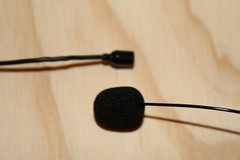 6 PCS Mini Black Foam Cover Windscreen Windshield for Headset Lapel Microphones