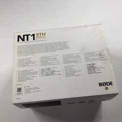 Rode NT1(Black) 5th Generation Hybrid Studio Condenser Microphone NEW Open Box