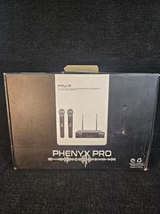 Phenyx Pro PTU-71 Dual-Channel Wireless Handheld Microphone System Open Box