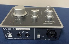 Audient iD4 USB Audio Interface 24-bit/96kHz Bus-Powered Phantom USB Cable