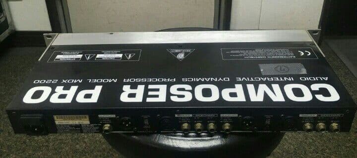 Behringer MDX2200 Composer Stereo Compressor Used Audio Processor