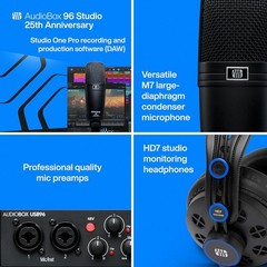 Complete Home Recording Bundle with Audio Interface