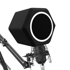 Acoustic Foam Pop Filter for Microphone – Wind Shield, Noise Reduction, Studio U