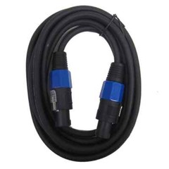 10 Foot Speakon to Speakon PA DJ Speaker Cable Twist Lock Cords