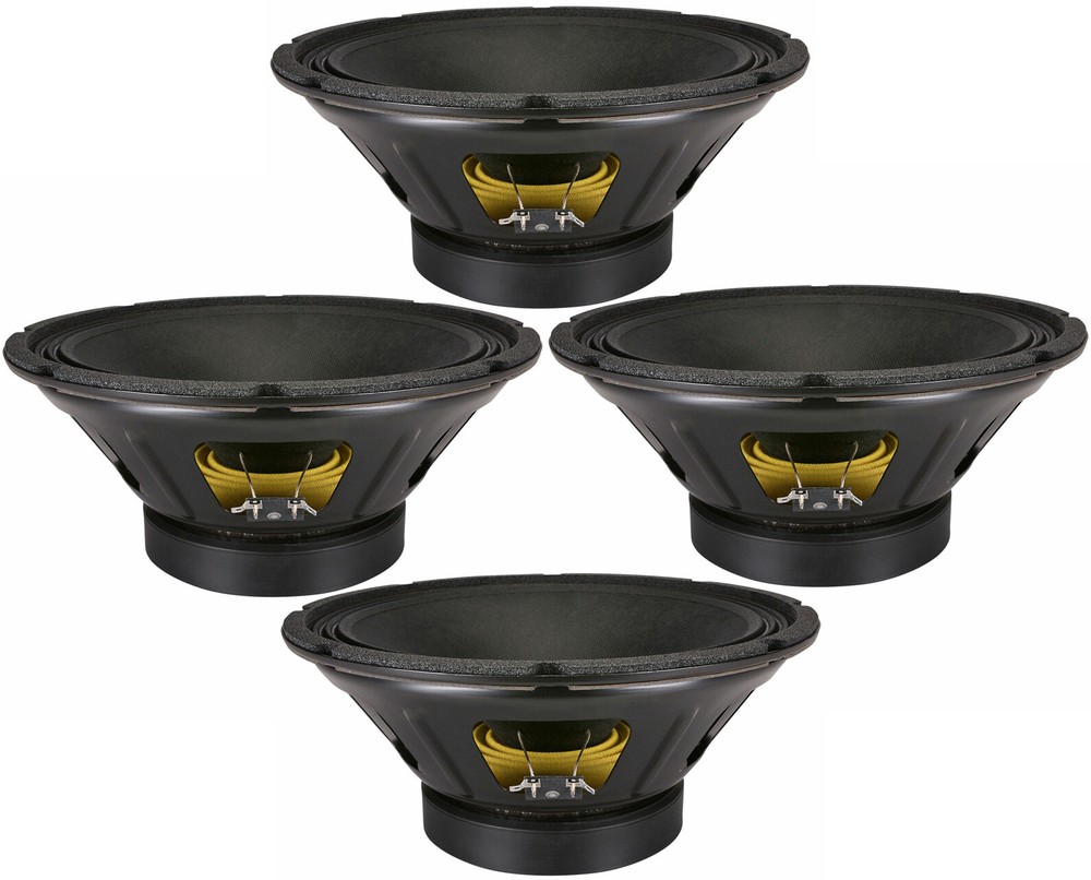 4x Eminence Delta-12B Hi-Quality 12″ Woofer 16-Ohms 800W Mid-Bass Pro Speaker