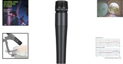 Classic WM57 Dynamic Vocal Microphone – Cardioid Design for Clear Audio Capture