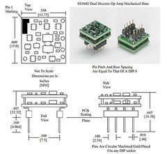 Dual Discrete Op Amp SS3602