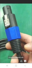 2-pcs 6ft Speakon To Speakon Twist Lock Speaker cable PA, Dj’s, Pro Audio