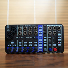 Zoom LiveTrak L6 10-Channel Digital Mixer Ultra compact Recorder Multitrack