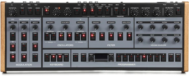 Oberheim OB-X8 8-voice Polyphonic Analog Desktop Synthesizer Module