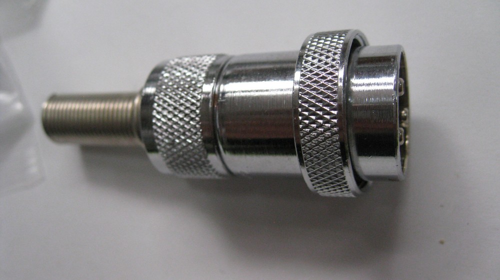 1PC 3 pin amphenol MICROPHONE CONNECTOR 91-MC3M for EV Shure 55 COLLINS 32RA