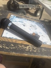 VHS Wireless Microphone bMM107 Needs 9V Battery Untested