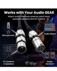 XLR Cables 100ft OFC, Microphone Cable XLR Male to Female, XLR Cable Low Nois…