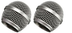 2 Pack Microphone Screen Replacement RK143G For Shure SM58 SM58LC Microphone