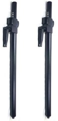 Two (2) LASE 101M Crank-Up Subwoofer Sub Pole Shaft w/ M20 Screw In Pole