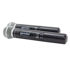 Gemini UHF-6200M Dual Channel Handheld UHF Wireless System