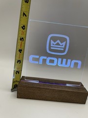 Crown Vintage Power Amplifier Led Sign