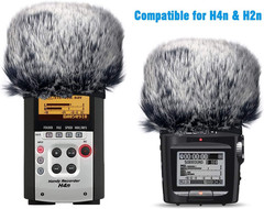 Windscreen Muff Dead Cat Fur For H2n H4n Handy Recorder Microphone