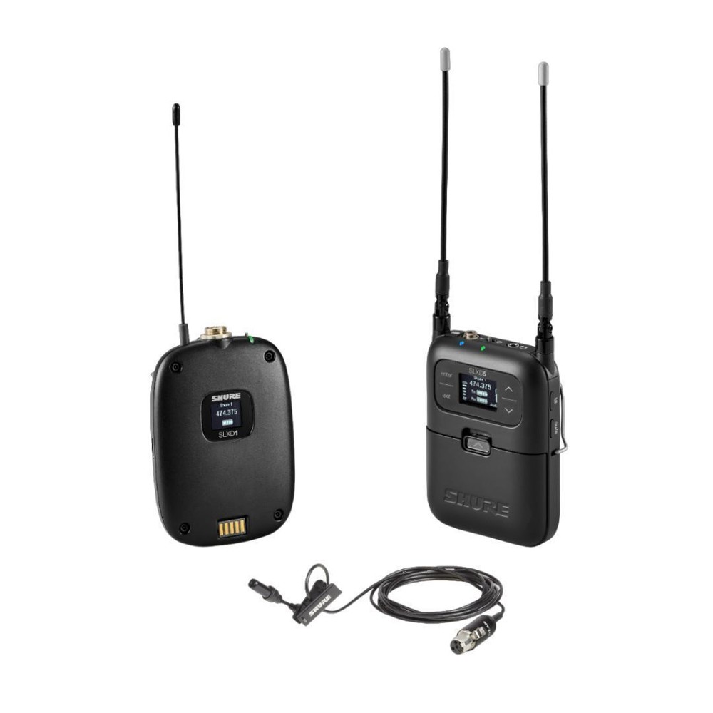 Shure SLXD15-UL4B J52 Band Wireless Bodypack System with SLXD1 Transmitter