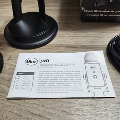 Logitech Blue Yeti Microphone A00132 USB Microphone A00132 Open Box