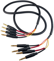 Monster Prolink StudioLink 500 7ft 4 Channel 1/4 TRS Balanced Audio Snake