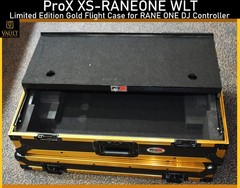 ProX XS-RANEONE WLT Limited Edition Gold Flight Case for RANE ONE DJ Controller