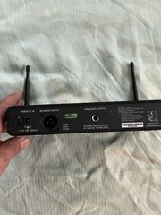 Samson CR88x UHF Wireless Receiver XLR 3 Pin 1/4″ Back-Lit LCD Scan IR