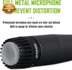 Wm57 Dynamic Vocal Classic Style Microphone Audio Instrument Classic Professiona