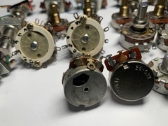 23 Potentiometers & Foot Switches For Vintage Moog Synthesizers