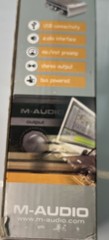 M-AUDIO Fast-Track USB Portable Audio Interface for Guitars Mics and Instruments