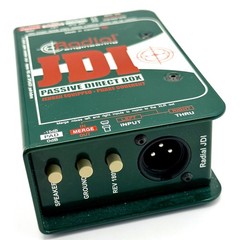 Radial Engineering JDI Passive Direct Box Jensen Transformer Equipped Green
