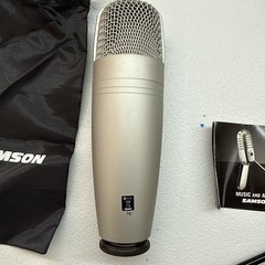 Samson C01U USB Studio Condenser Microphone With Original Box & Accessories